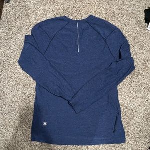 Mens medium blue lululemon long sleeve